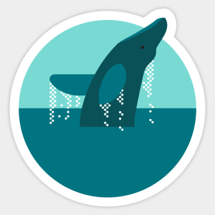 Whale Sticker